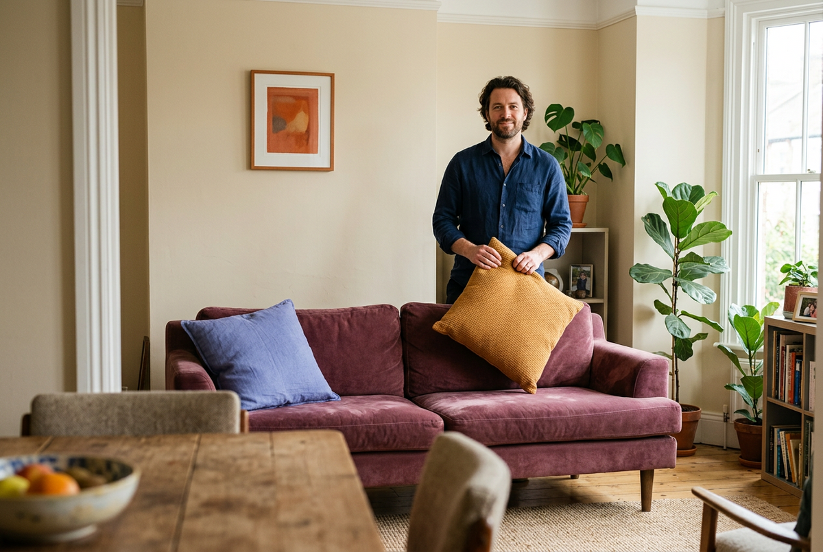 Choosing Pillow Colors From the Room You Already Have