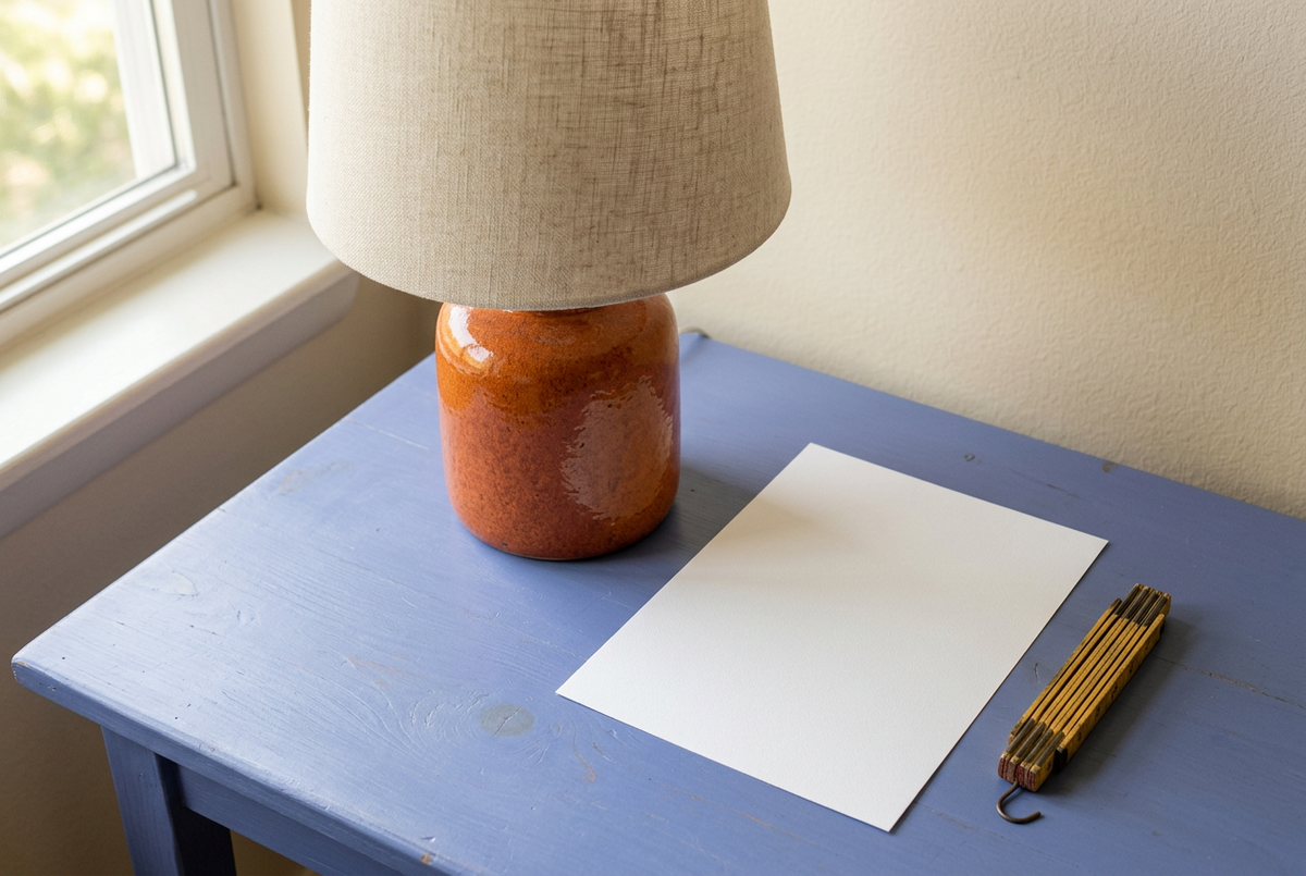 How to Plan a Table Lamp Around the Surface Beneath It