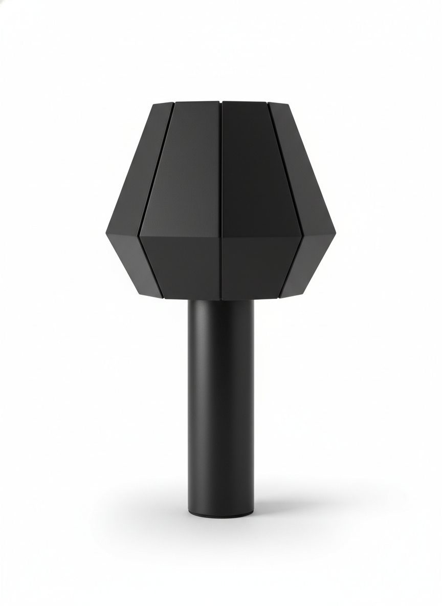 Black Modern Table Lamp