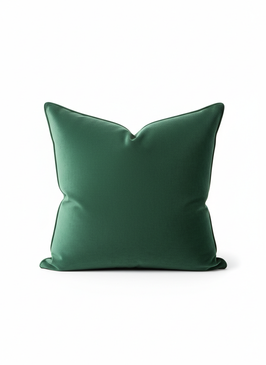 Green Velvet Pillow