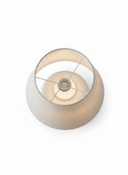 White Ceramic Table Lamp - White