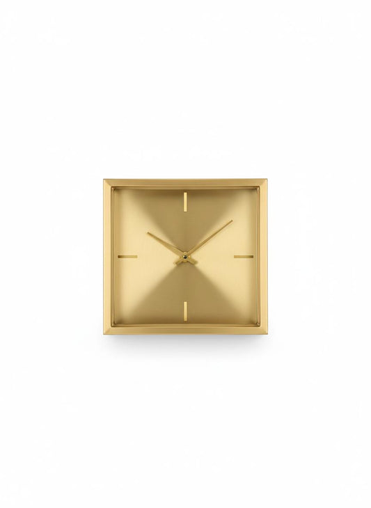 Gold Accent Wall Clock