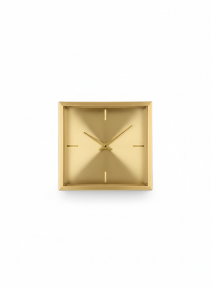 Gold Accent Wall Clock