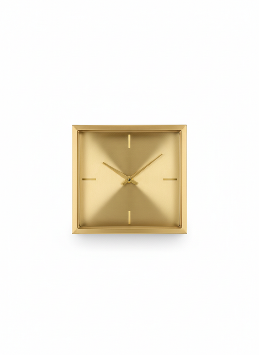 Gold Accent Wall Clock