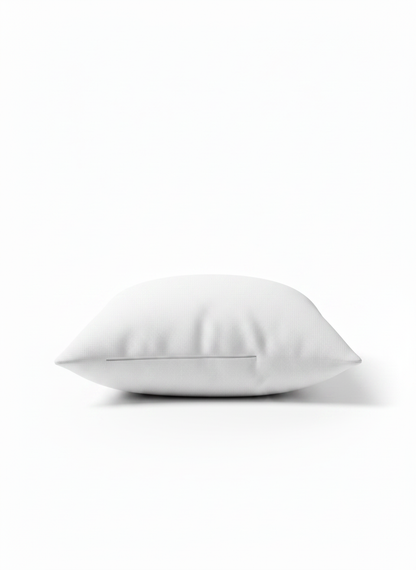 White Minimal Pillow