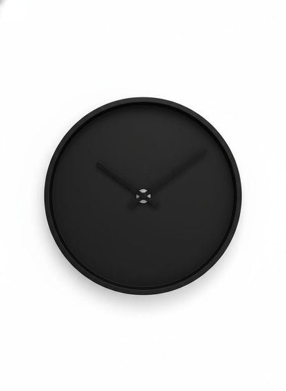 Modern Black Wall Clock