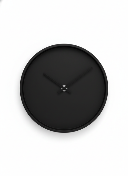 Modern Black Wall Clock