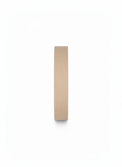 Beige Wood Wall Clock