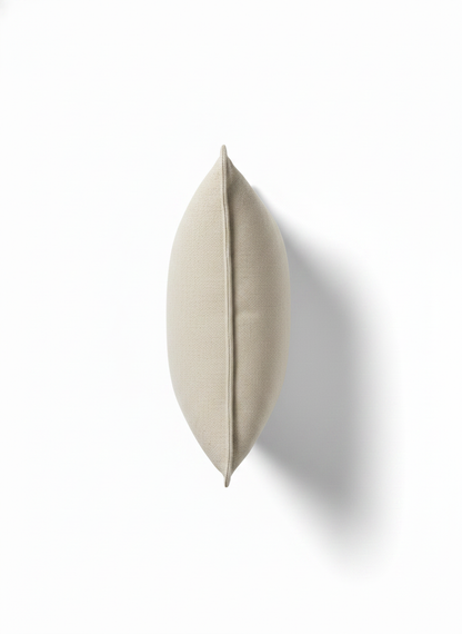 Beige Linen Pillow