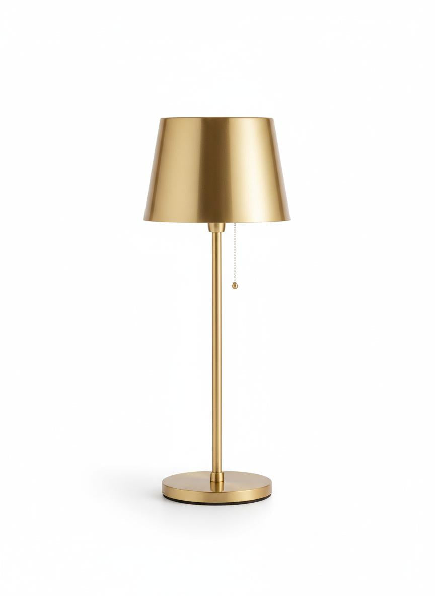 Gold Metal Table Lamp - Gold
