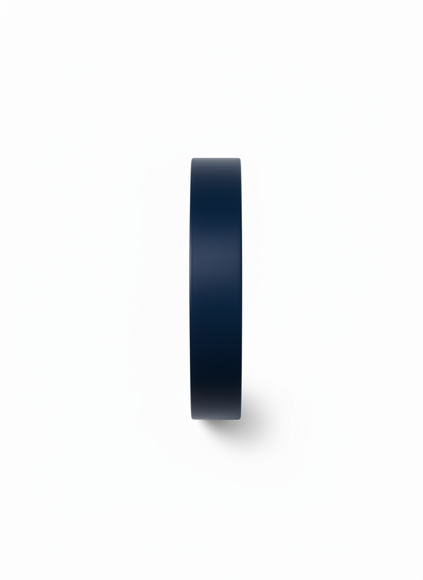 Navy Round Wall Clock