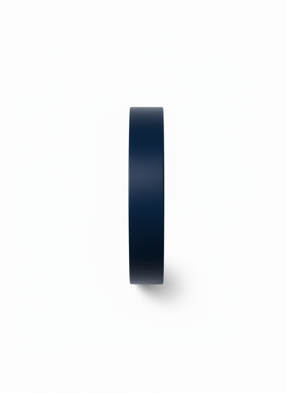 Navy Round Wall Clock