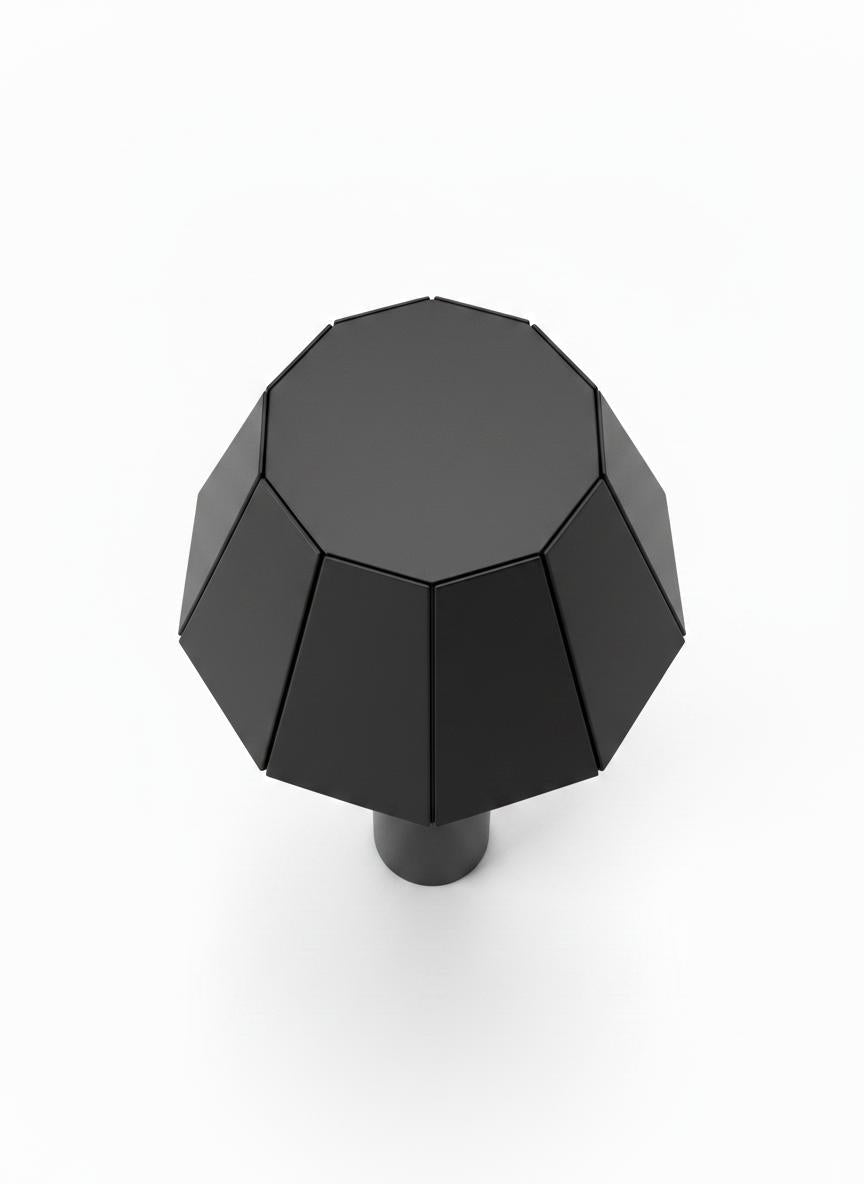 Black Modern Table Lamp - Black