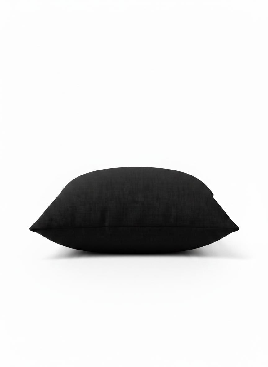 Black Modern Pillow - Black