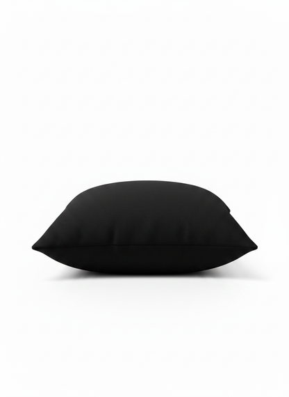 Black Modern Pillow