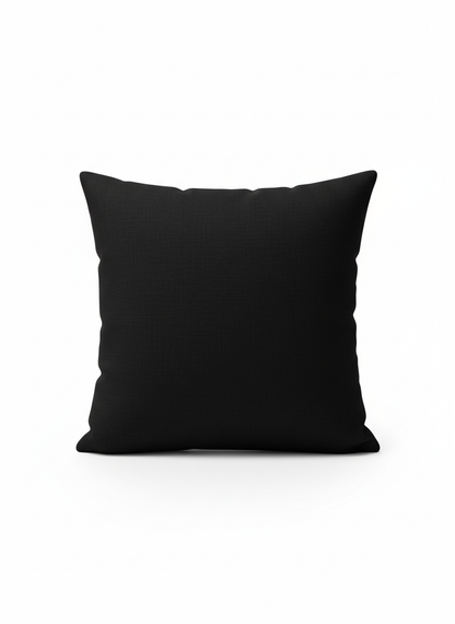 Black Modern Pillow