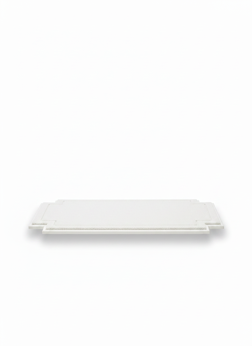White Modern Doormat