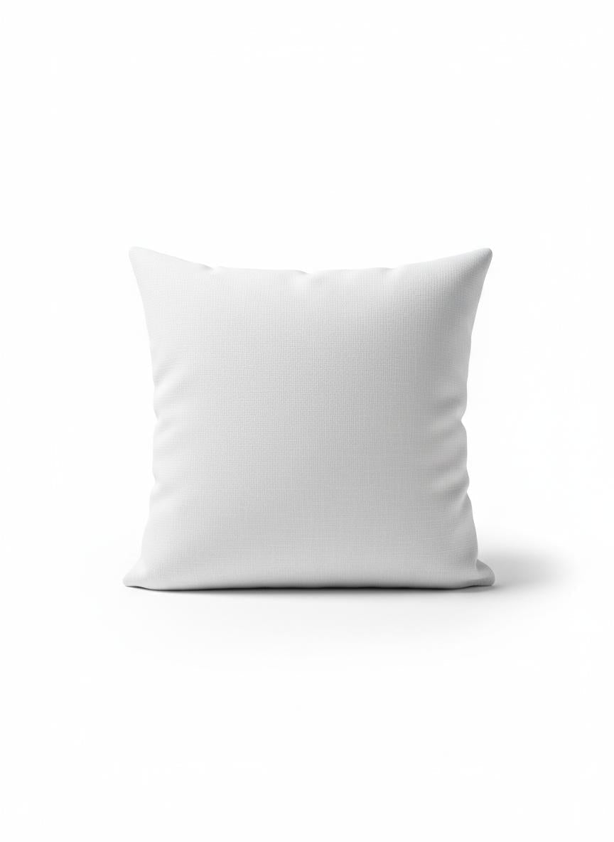 White Minimal Pillow - White