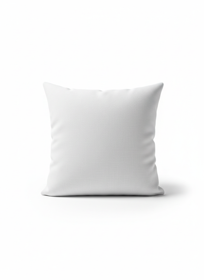 White Minimal Pillow